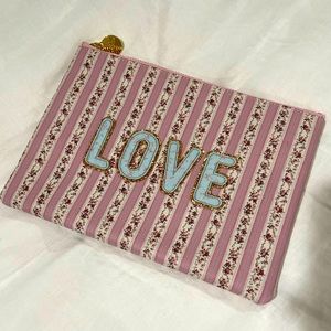 Stoney Clover Lane x LoveShackFancy clutch